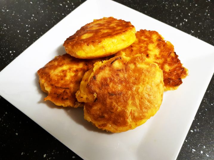 Carrot and Cheese Savory Pancakes