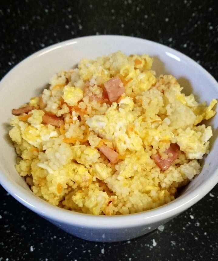 Egg and Bacon Couscous