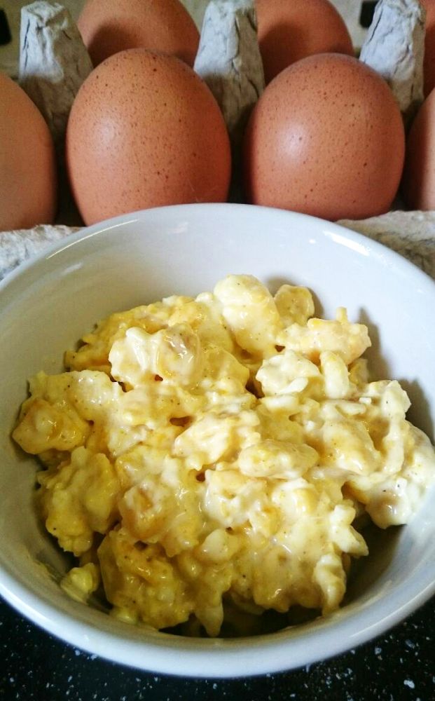 Mild Curried Eggs