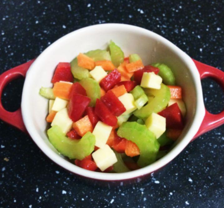 Crisp and Crunchy Toddler Salad
