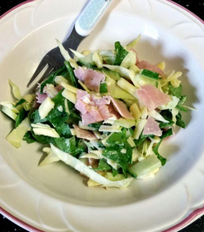 Easy Green Toddler Salad