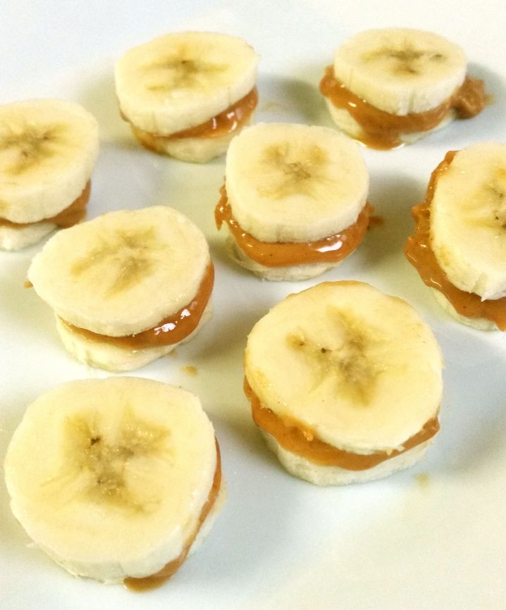 Banana Peanut Butter Bites