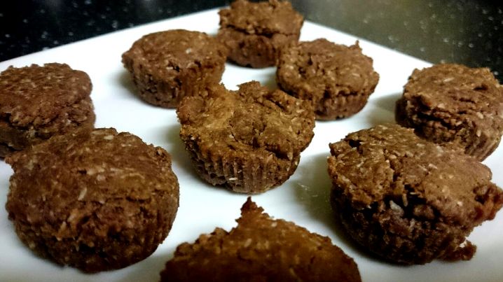 Flourless Choc Nut Muffins