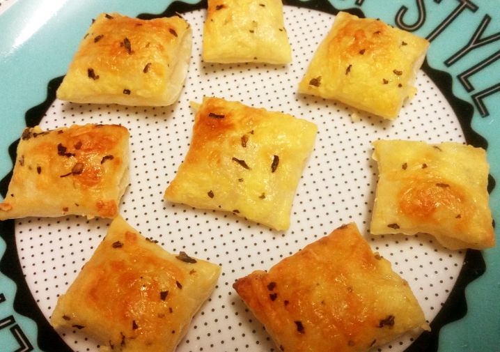 Parmesan and Herb Puffs